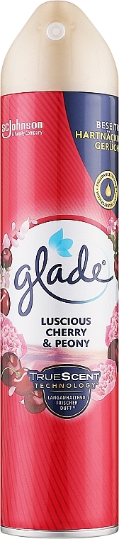 Освежитель воздуха - Glade Luscious Cherry and Peony Air Freshener