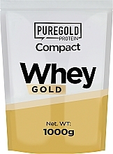 Парфумерія, косметика Сироватковий протеїн "Малина та білий шоколад" - PureGold Protein Compact Whey Gold Raspberry White Chocolate