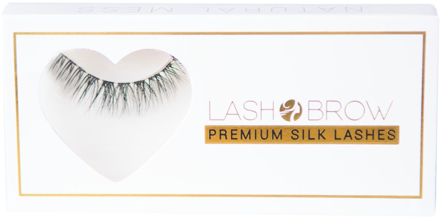 Накладные ресницы - Lash Brow Premium Silk Lashes Natural Mess