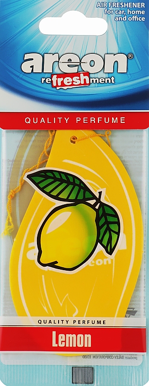 Ароматизатор повітря "Лимон" - Areon Mon Classic Lemon — фото N1