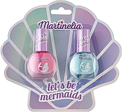 Набор лаков для ногтей "Русалочка", 2 шт. - Martinelia Lets Be Mermaids Nail Duo Set (nail/polish/2x4ml) — фото N1