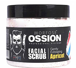 Парфумерія, косметика Скраб для обличчя "Абрикоса" - Morfose Ossion Facial Scrub
