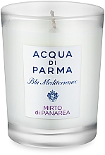 Парфумерія, косметика Acqua di Parma Blu Mediterraneo Mirto Di Panarea - Ароматична свічка (тестер)