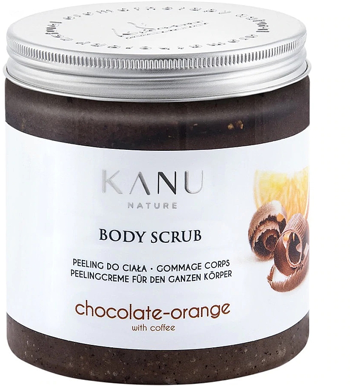 Скраб для тіла "Шоколад і апельсин" - Kanu Nature Body Scrub — фото N1