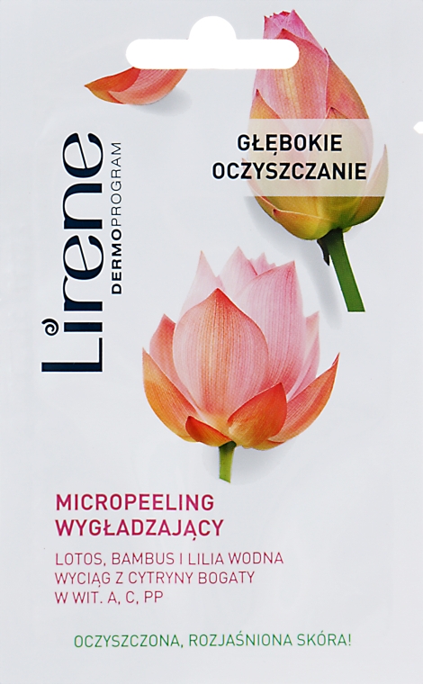 Разглаживающая маска-микропилинг для лица - Lirene Mask Micropeeling