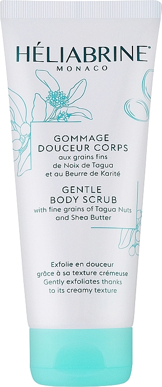 Скраб с гранулами ореха тагуа для тела - Heliabrine Gentle Body Scrub — фото N1