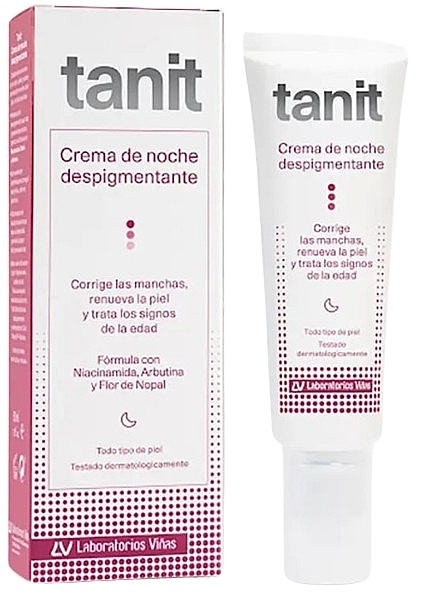 Ночной депигментирующий крем - Tanit Depigmenting Night Cream — фото N1