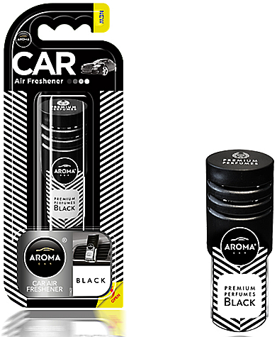 Ароматизатор рідкий "Black" для авто - Aroma Car Prestige Vent — фото N3
