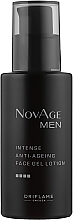 Зволожувальний гель-крем проти старіння шкіри - Oriflame NovAge Men Intense Anti-Ageing Face Gel Lotion — фото N1