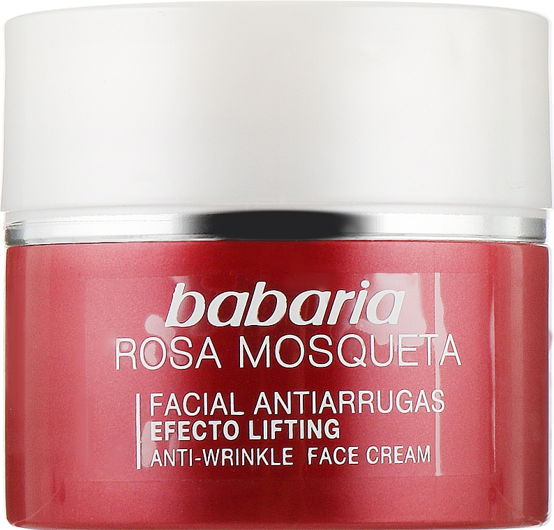 Увлажняющий крем для лица - Babaria Rosa Moisturising Face Cream SPF15 — фото N2