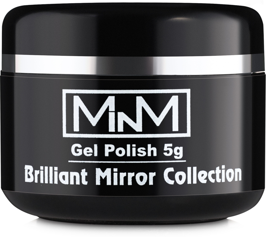 Гель-лак для ногтей, 5 г - M-in-M Brilliant Mirror Collection — фото N1