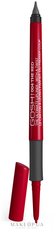 Автоматический карандаш для губ - Gosh Copenhagen The Ultimate Lip Liner — фото 004 - The Red
