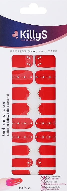 Гелевые наклейки для ногтей - KillyS — фото N1