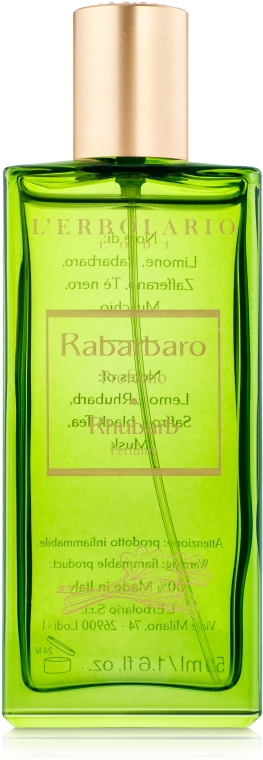 L'Erbolario Rabarbaro Profumo - Парфумована вода — фото N1