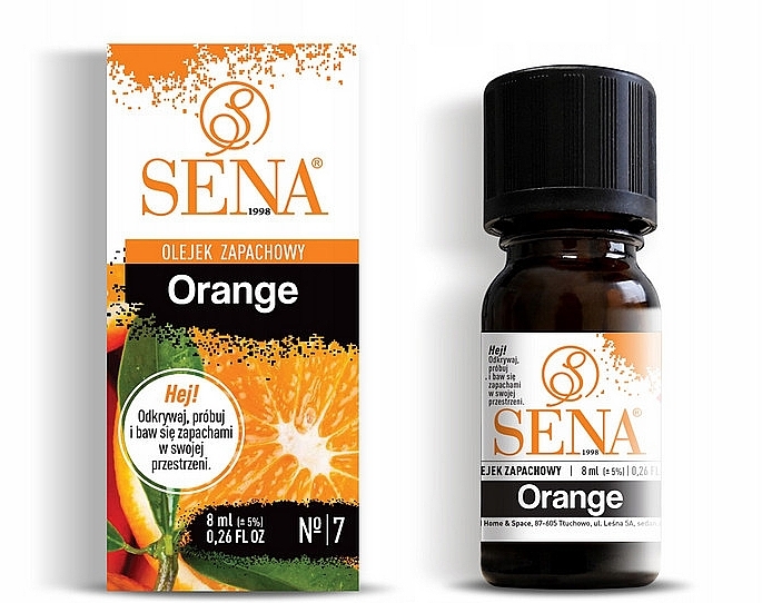 Ароматична олія "Апельсин" - Sena Aroma Oil №7 Orange — фото N2