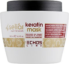 Духи, Парфюмерия, косметика Кератиновая маска для волос - Echosline Seliar Keratin Mask