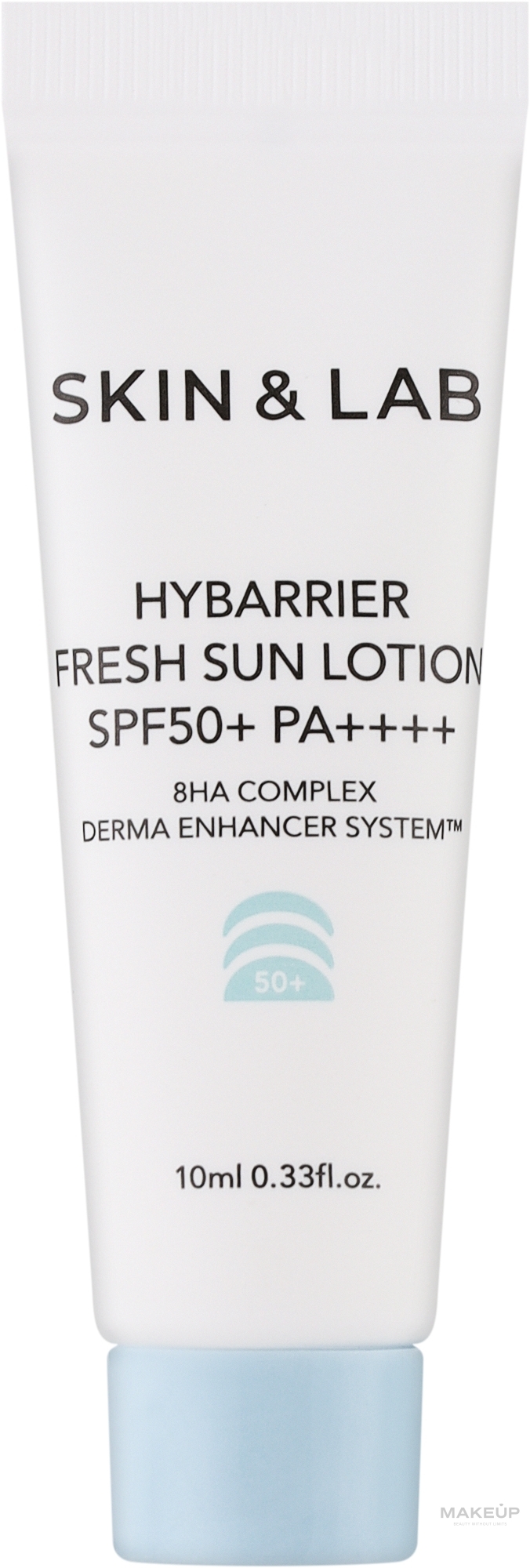 Сонцезахисний лосьйон для обличчя - Skin&Lab Hybarrier Fresh Sun Lotion SPF 50+ PA++++ (міні) — фото 10ml