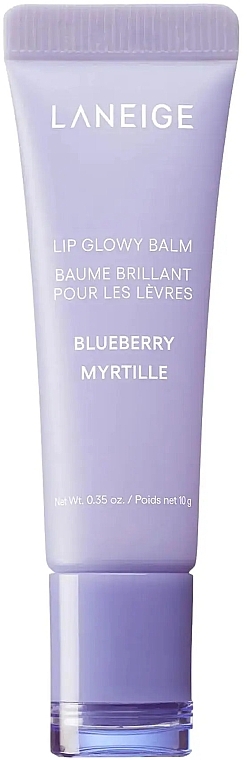 Відтінковий блиск-бальзам для губ "Чорниця" - Laneige Lip Glowy Balm Blueberry — фото N1