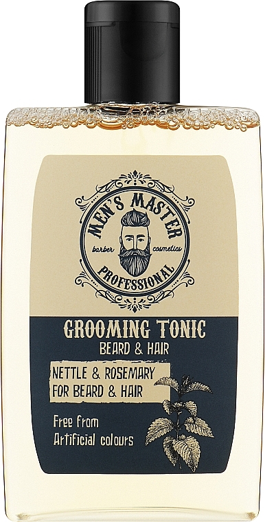 Тоник для укладки волос - Men's Master Grooming Tonic Beard & Hair — фото N1