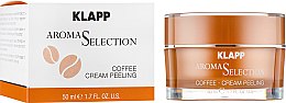Духи, Парфюмерия, косметика Кремовая пилинговая маска "Кава" - Klapp Aroma Selection Coffee Cream Peeling