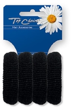Резинки для волосся, 4 шт., 22531 - Top Choice — фото N1