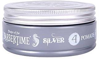Помада для укладання волосся, срібна - Barbertime  Silver 4 Pomade — фото N1