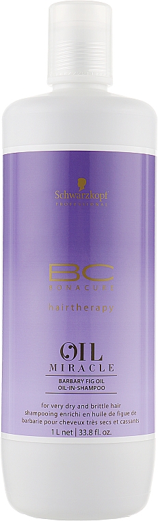 Восстанавливающий шампунь с маслом и кератином - Schwarzkopf Professional Bonacure Oil & Micro Keratin Shampoo — фото N3