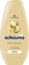 Бальзам для волосся зміцнювальний з коензимом Q10 - Schwarzkopf Schauma Q10 Balm — фото N1