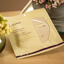 Очищувальна тканинна маска для обличчя - Ahava Purifying Mud Sheet Mask — фото N5