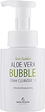 Пенка для умывания с экстрактом алоэ - The Skin House Aloe Vera Bubble Foam Cleanser — фото N2