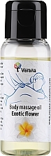 Массажное масло для тела "Exotic Flower" - Verana Body Massage Oil — фото N1