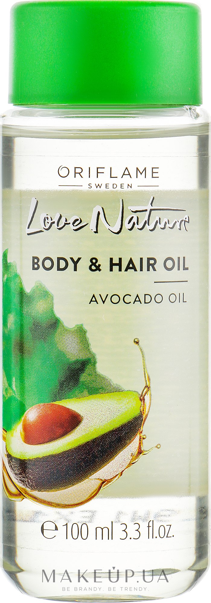 Олія для тіла та волосся "Авокадо" - Oriflame Body & Hair Avocado Oil — фото 100ml