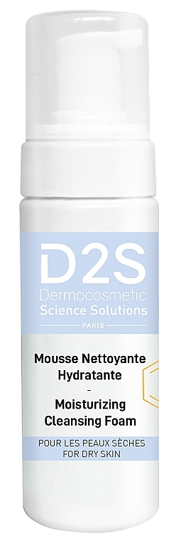 Зволожувальна очищувальна пінка для обличчя - D2S Moisturizing Cleansing Foam — фото N1