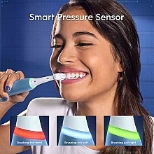 Електрична зубна щітка + футляр - Oral-B iO My Way Series 4 Ocean Blue — фото N7