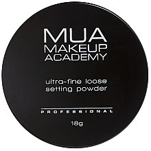 Прозора розсипчаста пудра для обличчя - MUA Ultra-Fine Loose Setting Powder — фото N3