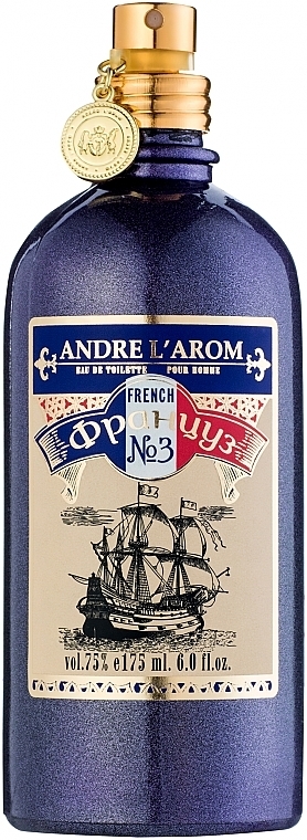 Aroma Parfume Andre L'arom Француз №3 - Туалетна вода — фото N1