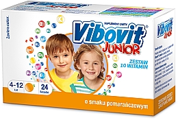 Духи, Парфюмерия, косметика Пищевая добавка со вкусом апельсина - Vibovit Junior