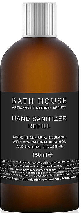Дезинфицирующее средство для рук - Bath House Hand Sanitiser (сменный блок) — фото N1