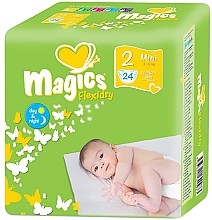 Парфумерія, косметика Підгузки Magics Flexidry 2 Mini 3-6 кг, 24 шт. - Magics