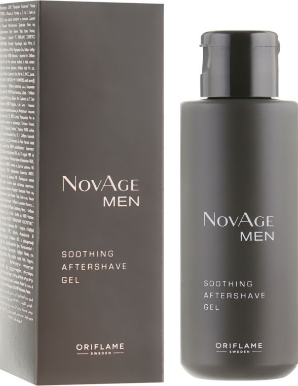 Успокаивающий крем-гель после бритья - Oriflame NovAge Men Soothing Aftershave Gel