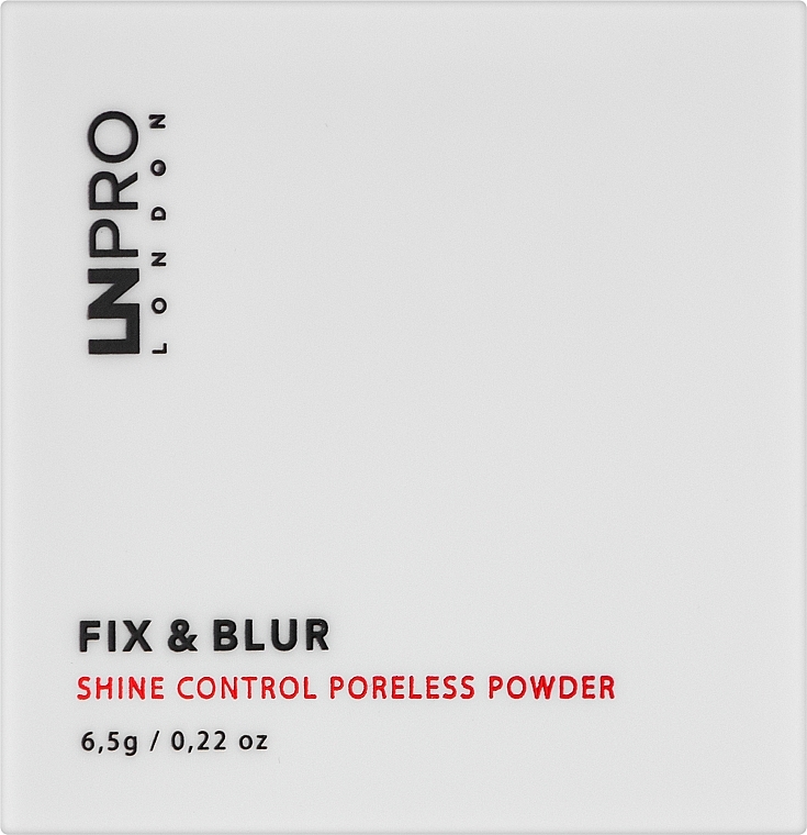Матувальна пудра - LN Pro Fix & Blur Powder — фото N2