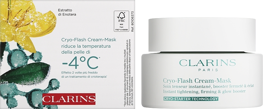 Крем-маска для лица - Clarins Cryo-Flash Cream-Mask  — фото N2