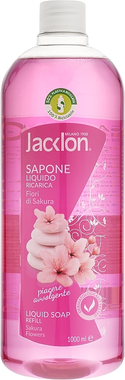 Рідке мило "Sakura Flowers" - Jacklon Liquid Soap (Refill) — фото N1