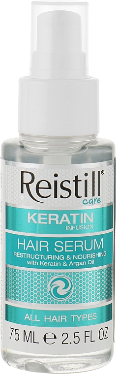 Сыворотка восстанавливающая для волос с кератином - Reistill Keratin Infusion Hair Serum — фото N1