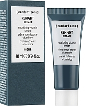 Ночной питательный витаминный крем для лица - Comfort Zone Renight Cream (мини) — фото N2
