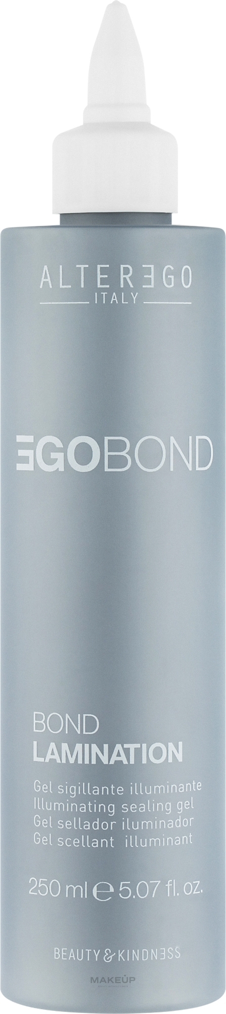 Гель для ламінування і блиску волосся - Alter Ego Egobond Bond Lamination — фото 250ml