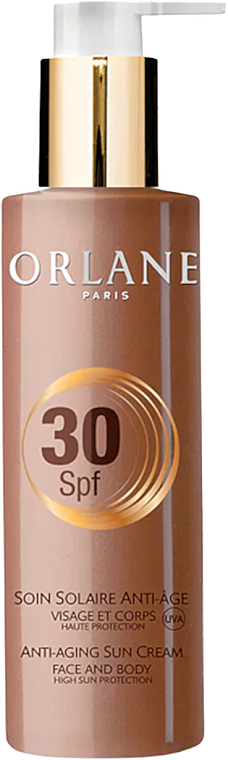 Солнцезащитный антивозрастной крем для лица и тела - Orlane Anti-Aging Sun Cream Face And Body SPF 30 — фото N1