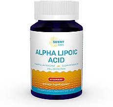 Дієтична добавка "Альфа-ліпоєва кислота ", 1000 мг - Sunny Caps Alpha-Lipoic Acid Powerfull — фото N1