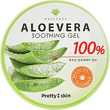 Парфумерія, косметика Заспокійливий гель з алое вера 100% - Pretty Skin Aloe Vera Soothing Gel