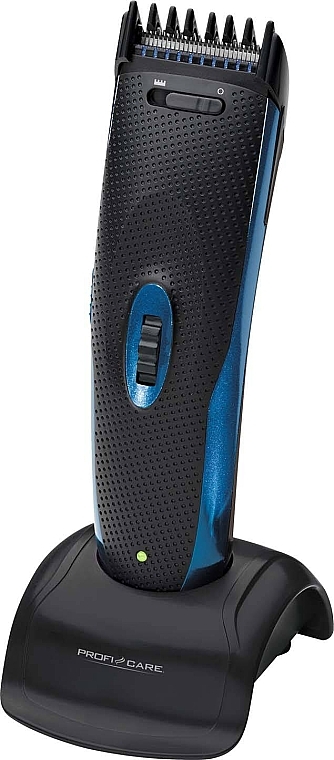 Машинка для стрижки + триммер PC-HSM/R 3052 NE, черный с синим - ProfiCare Hair & Beard Trimmer — фото N1